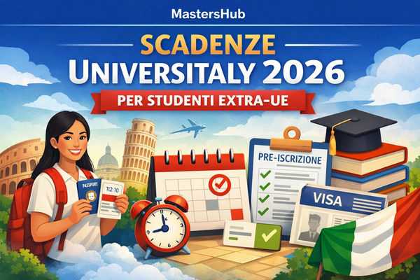 Scadenze Universitaly 2026 Plazos Universitaly 2026