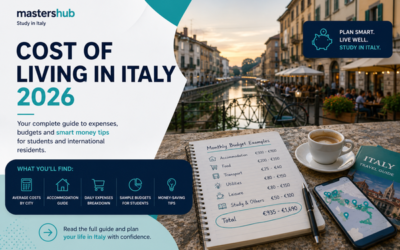 Coste de vida en Italia para estudiantes 2026