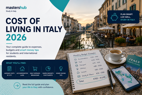 Cost of Living in Italy for Students 2026