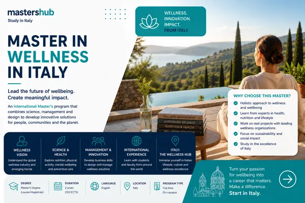 Master in Wellness Programs for Career Growth in Italy