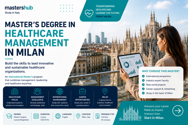 Master’s Degree in Healthcare Management in Milan