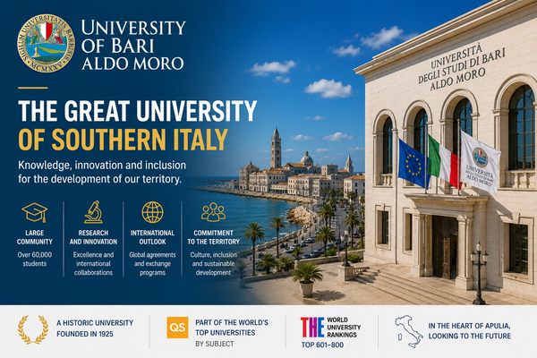 University of Bari Aldo Moro: the great university of the South