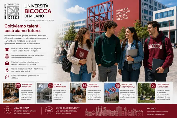 Universidad de Milán-Bicocca: QS Top 500 y 84% de empleabilidad.