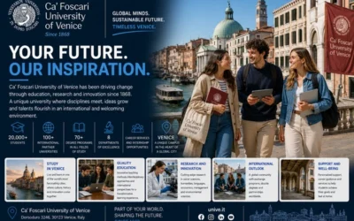 Ca’ Foscari University of Venice: Asian languages ​​and management at the world’s most beautiful university.