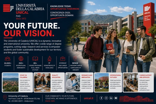 University of Calabria: the largest campus in Italy