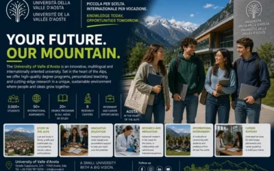 Universidad del Valle de Aosta: la mejor universidad pequeña de Italia.