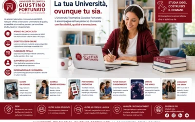 Universidad en línea Giustino Fortunato: derecho, economía y psicología.