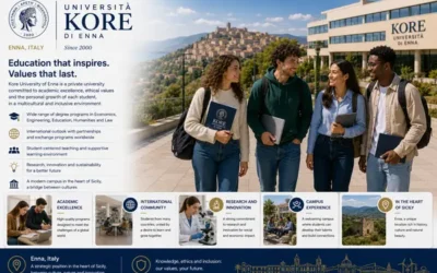 Universidad Kore de Enna: La única universidad en el centro de Sicilia.