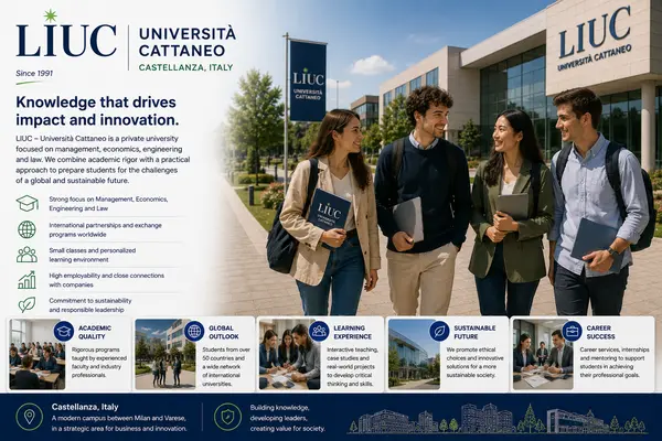 LIUC Cattaneo University, excellence in management engineering