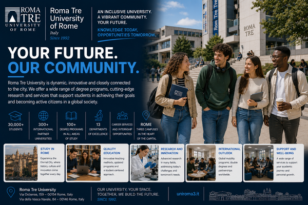 Roma Tre University, the youngest of Rome’s universities