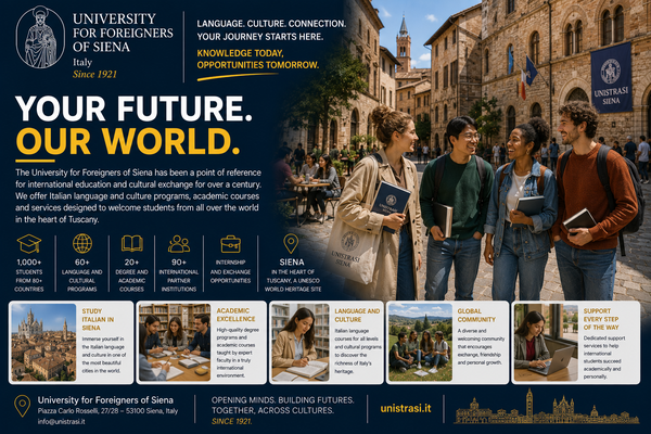 University for Foreigners of Siena: Languages ​​and Cultural Mediation