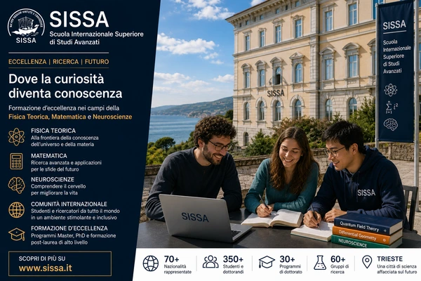 SISSA Trieste: fisica teorica, matematica e neuroscienze