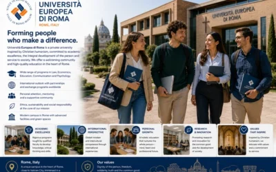 Universidad Europea de Roma: Ciencias Humanas, Comunicación y Psicología