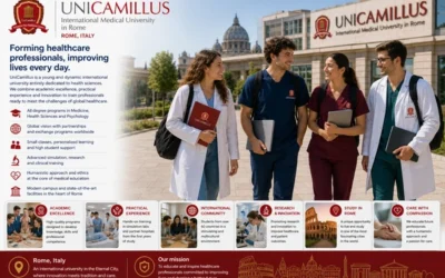 UniCamillus Roma: Medicina y Ciencias de la Salud en inglés