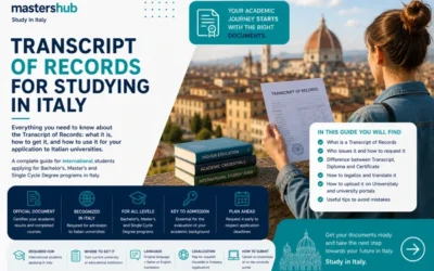 The Transcript of Records for University Studies in Italy