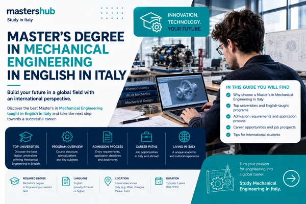 Global Horizons: An English-Taught Master’s in Mechanical Engineering from Italy